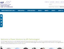 Tablet Screenshot of power.apitech.com